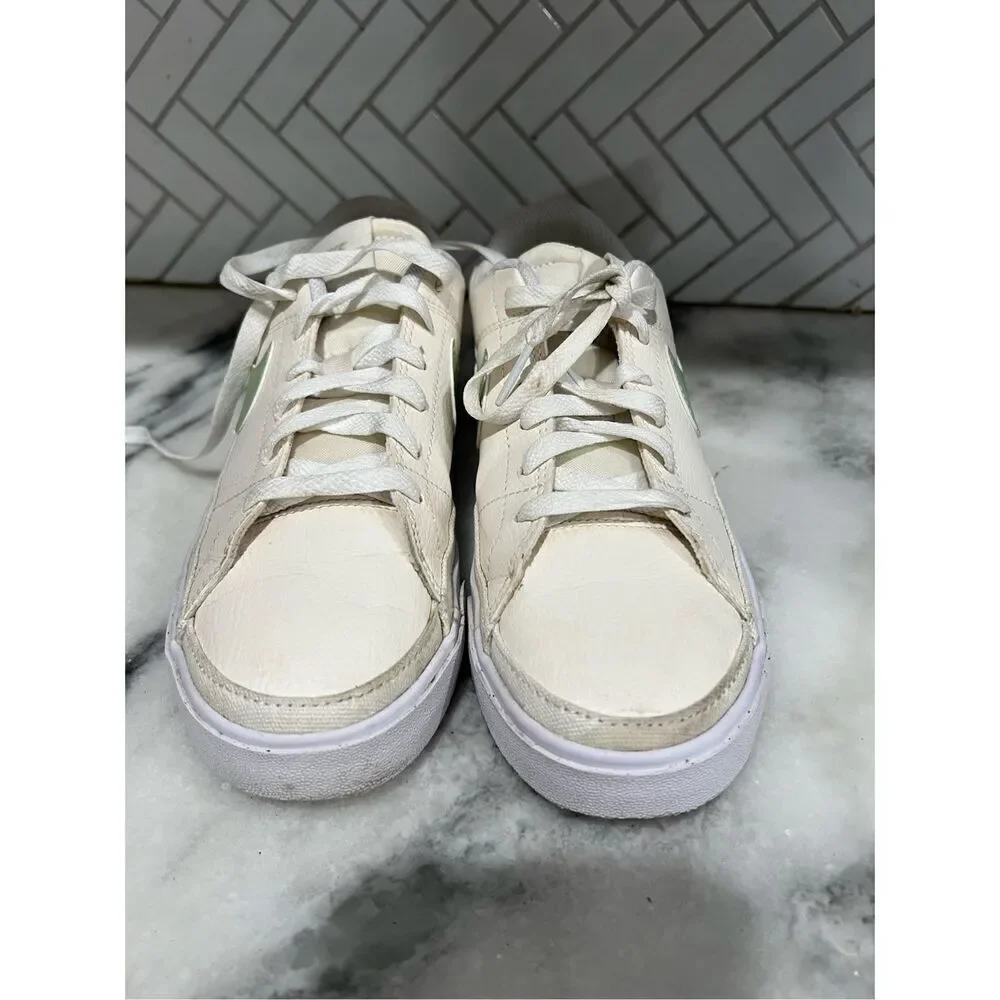 Nike Court Legacy Next Nature Womens Shoes Size 8 DH3161-002 White EUC